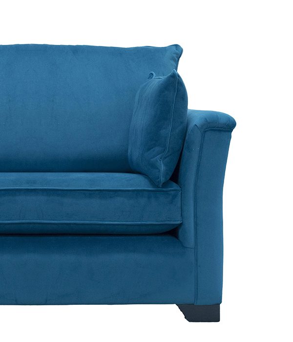 Monroe Love Seat Sofa in Plush Mallard - 528061
