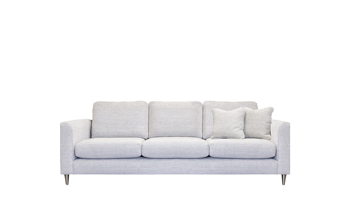 Nolan 3 Seater Sofa in Bravo Cream Linen