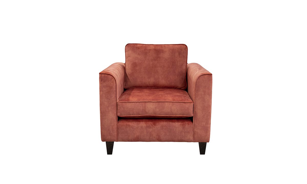 Nolan Chair in Lovely Coral
