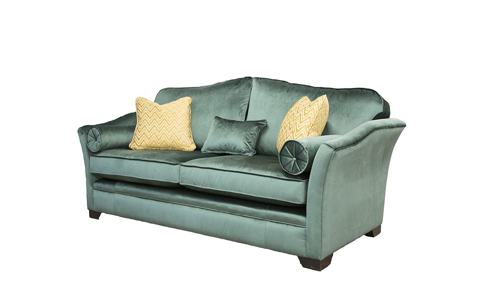 Othello 3 Seater Sofa in Erasmus Lincoln Green