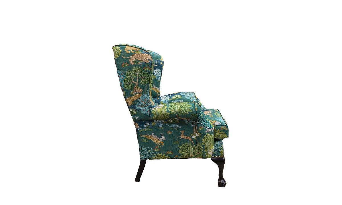 Queen Anne Chair in Customer Own Fabric