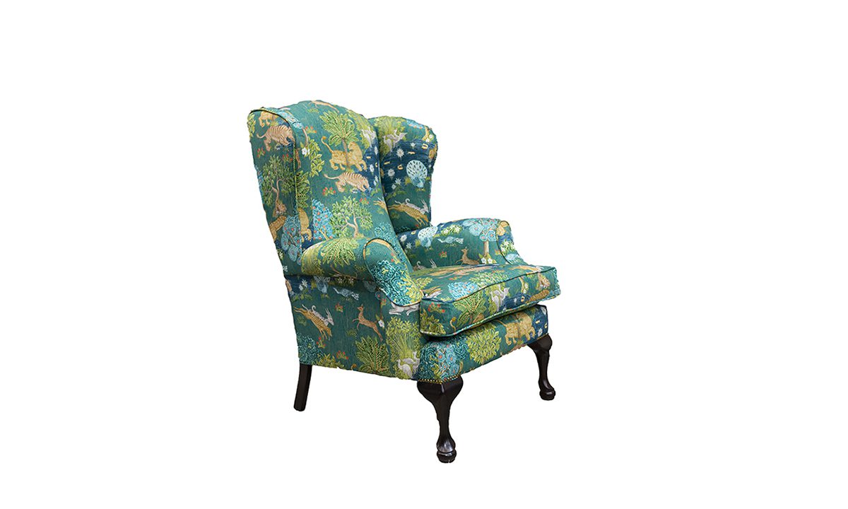 Queen Anne Chair in Customer Own Fabric