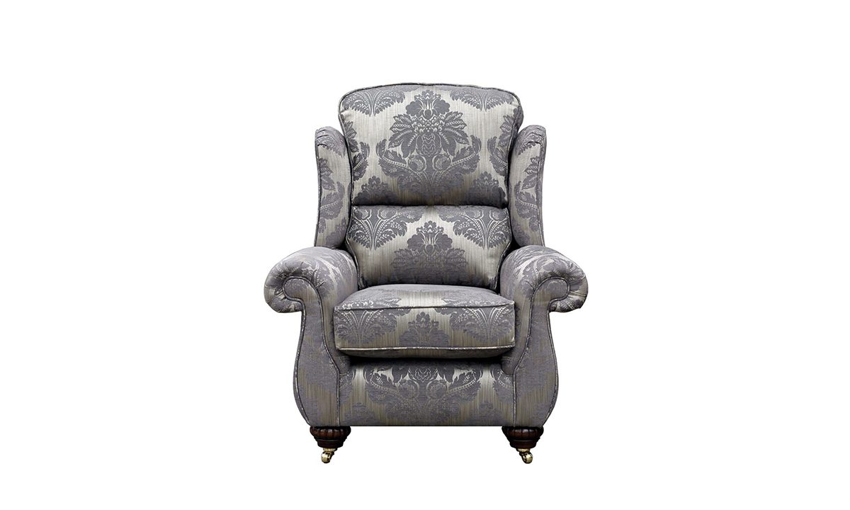 Grace Chair in Reflex Ocean Pattern