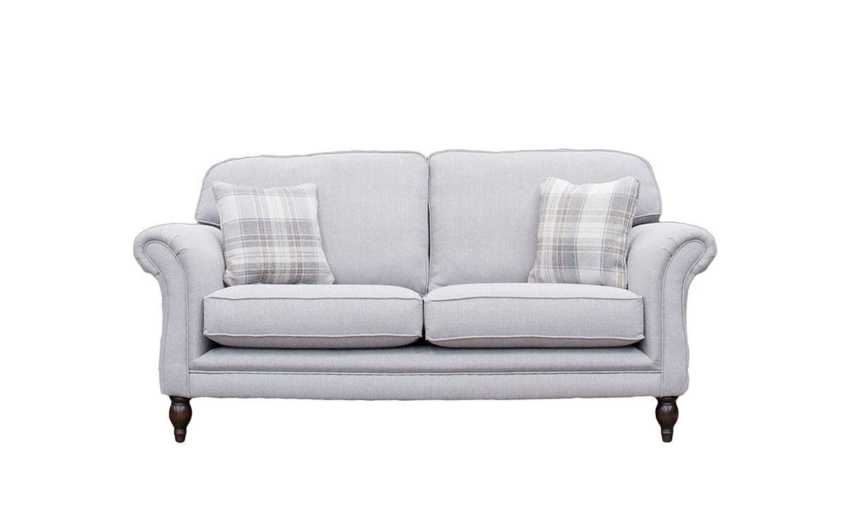 Elton 2 Seater Sofa in Aosta Silver