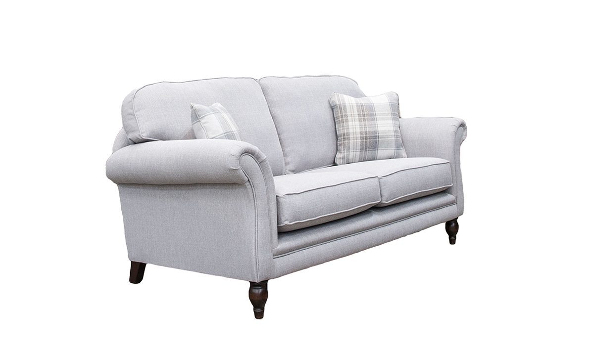 Elton 3 Seater Sofa in Aosta Silver