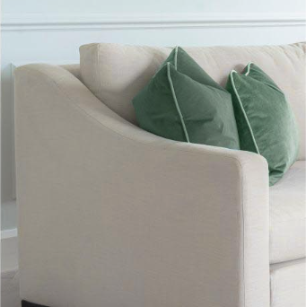 Heidi Sofa in Plush Bone