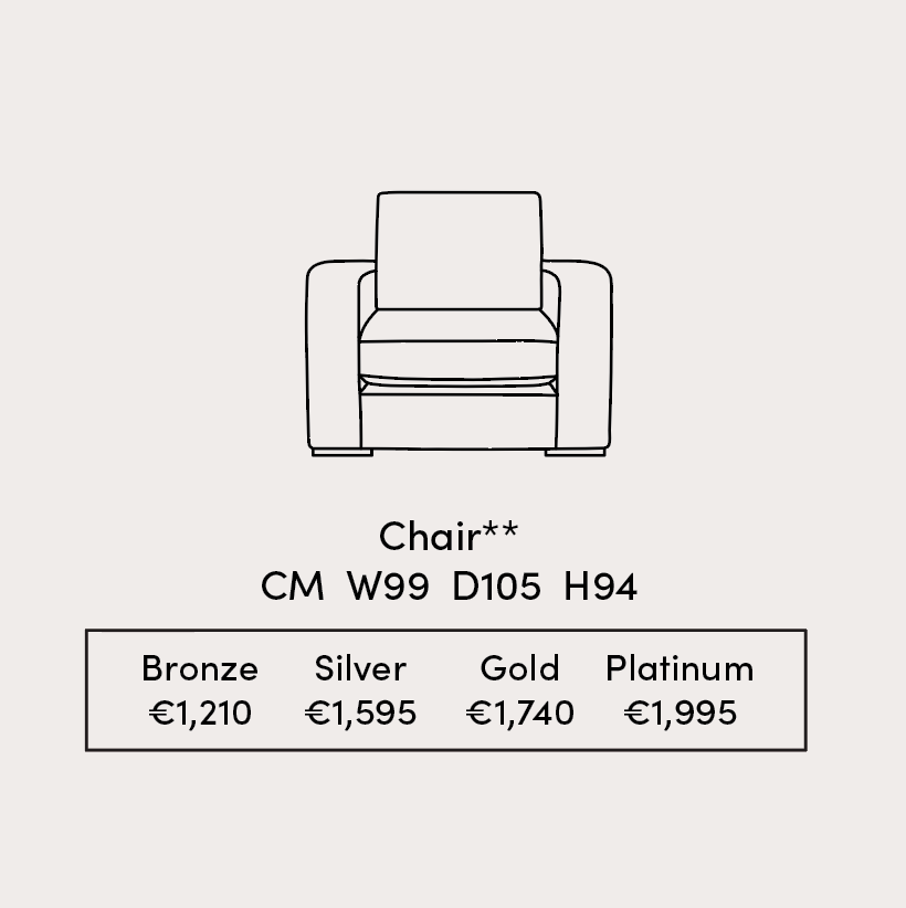 Daytona Chair Specifications