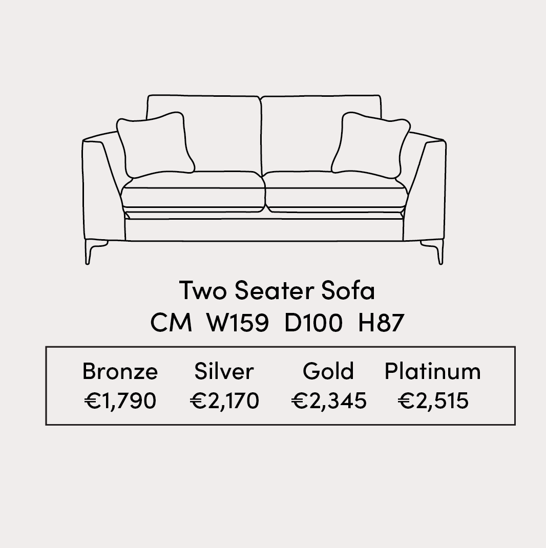 Baltimore 2 Seater Sofa