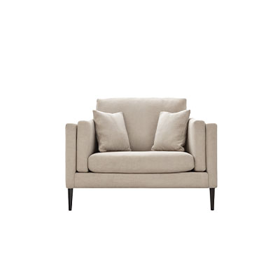 Sebastian Love Seat in Antwerp Cream