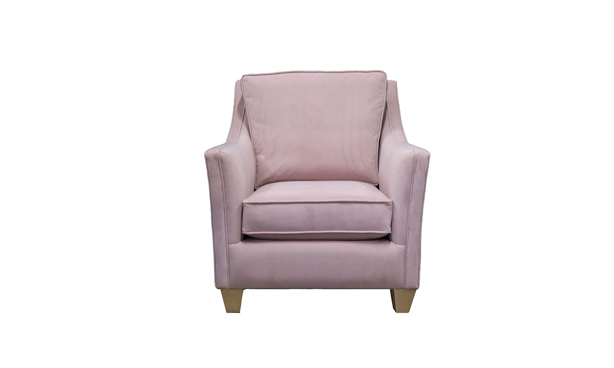 Iris Chair in Plush Blush