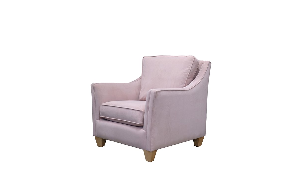 Iris Chair in Plush Blush