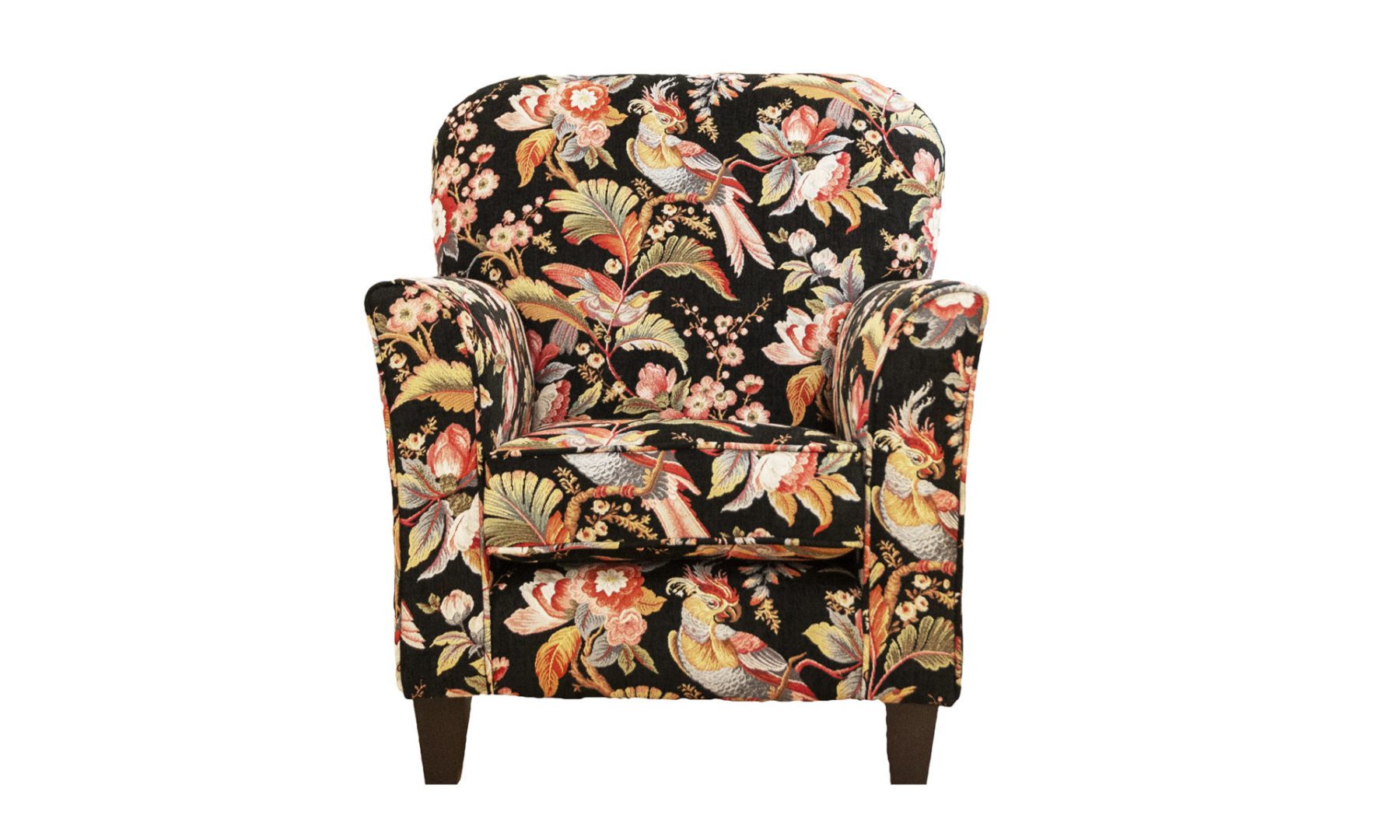Dylan Chair in Evren Ebony, Platinum Collection Fabric