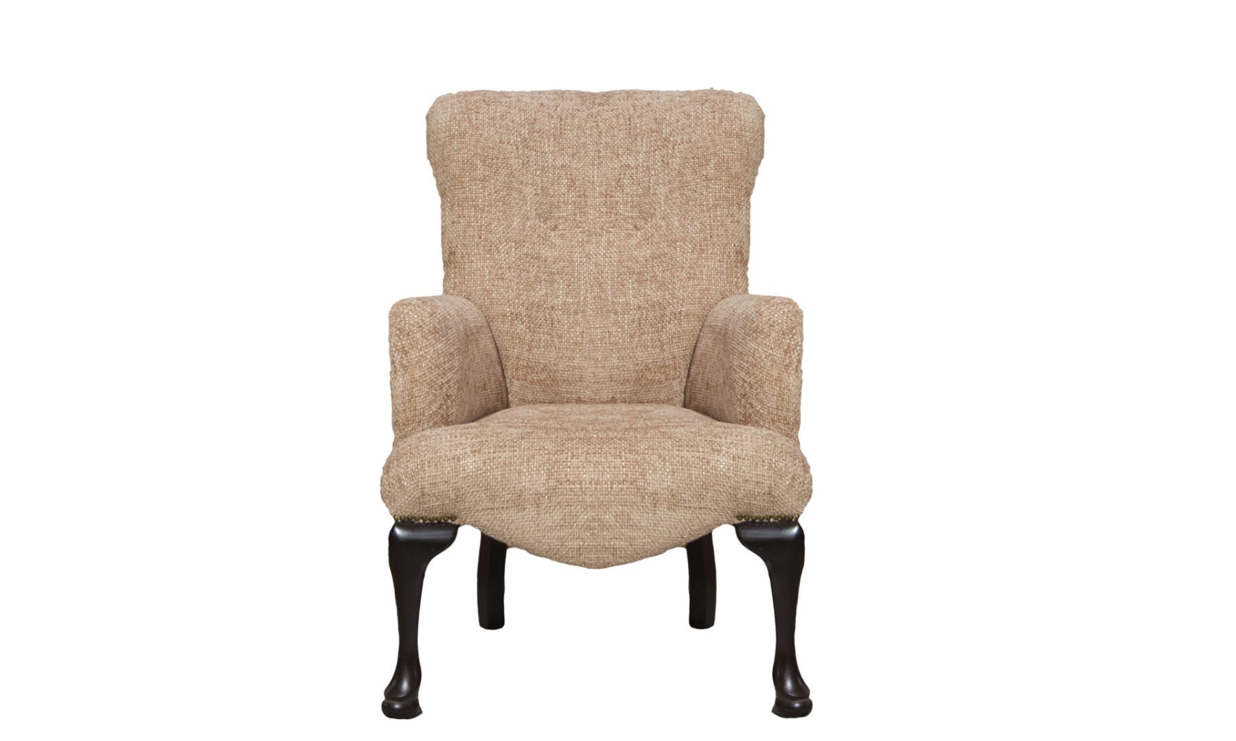 Aisling Chair in Schino Blush, Gold Collection Fabric