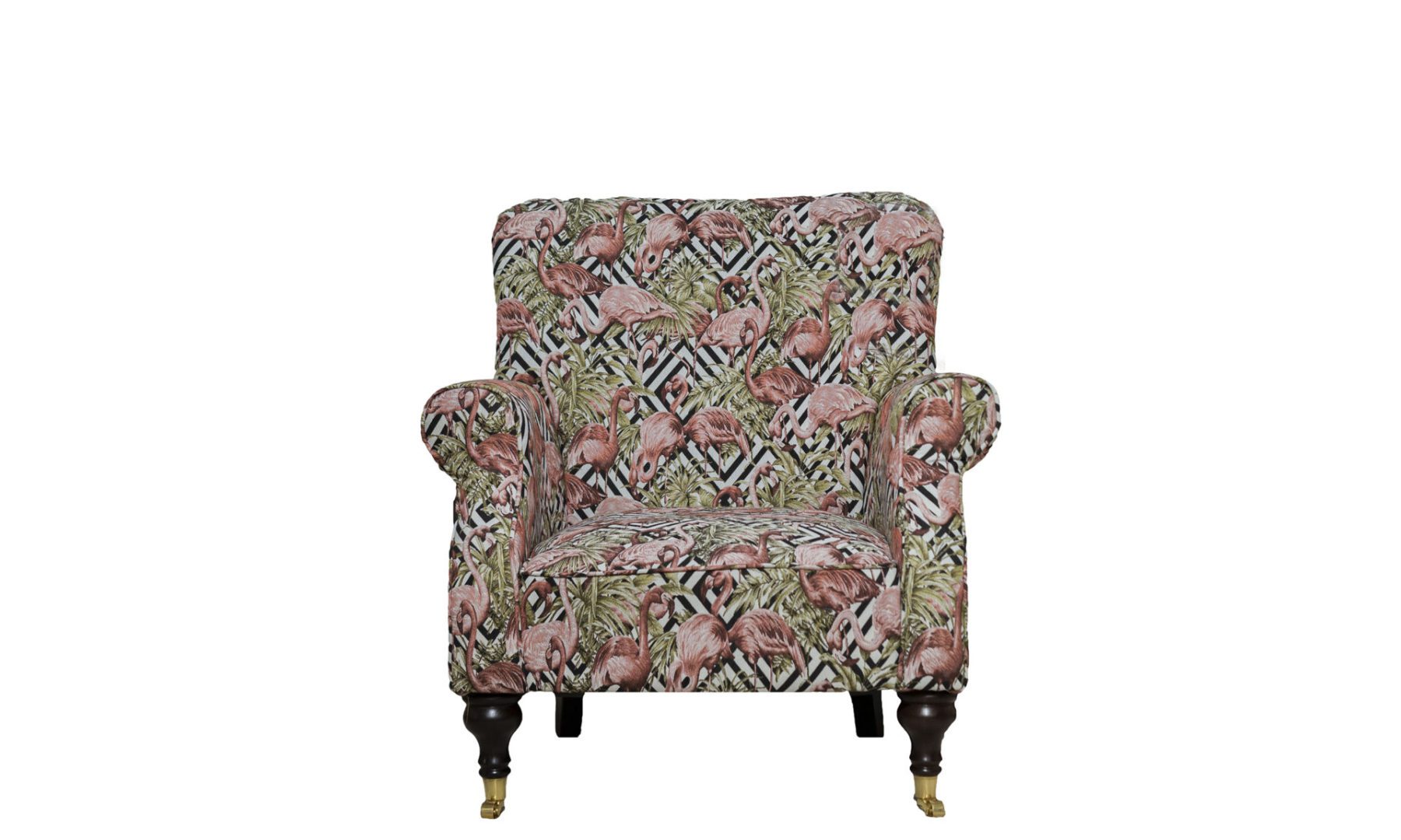 Matisse Chair in Flamingo Brick, Gold Collection