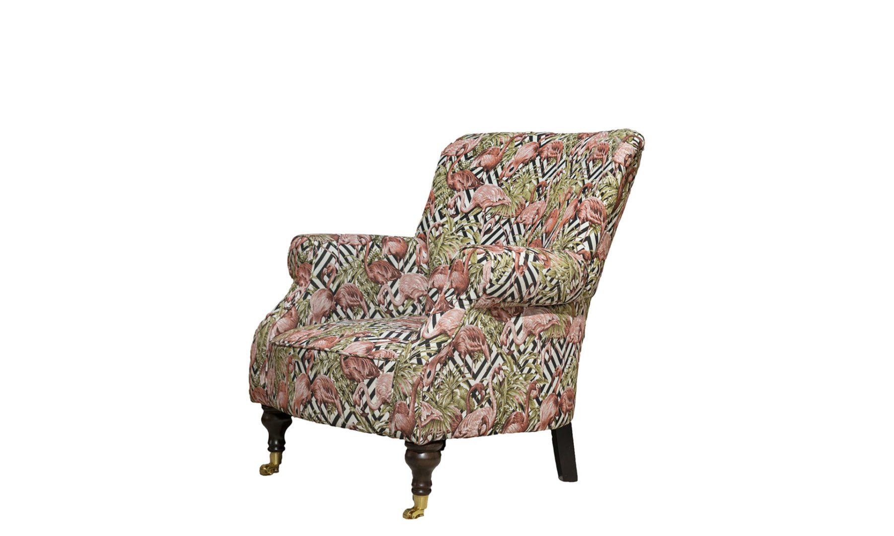 Matisse Chair in Flamingo Brick, Gold Collection