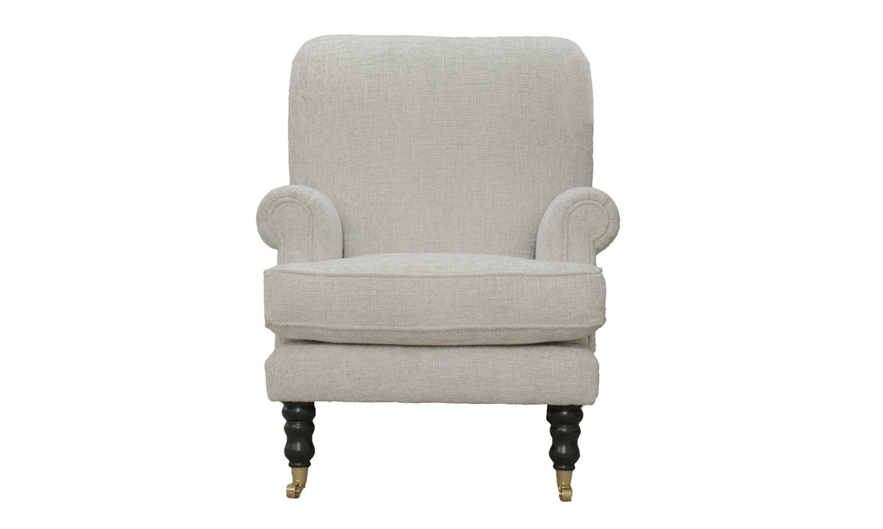 Cleary Chair in Schino Pumice, Gold Collection Fabric