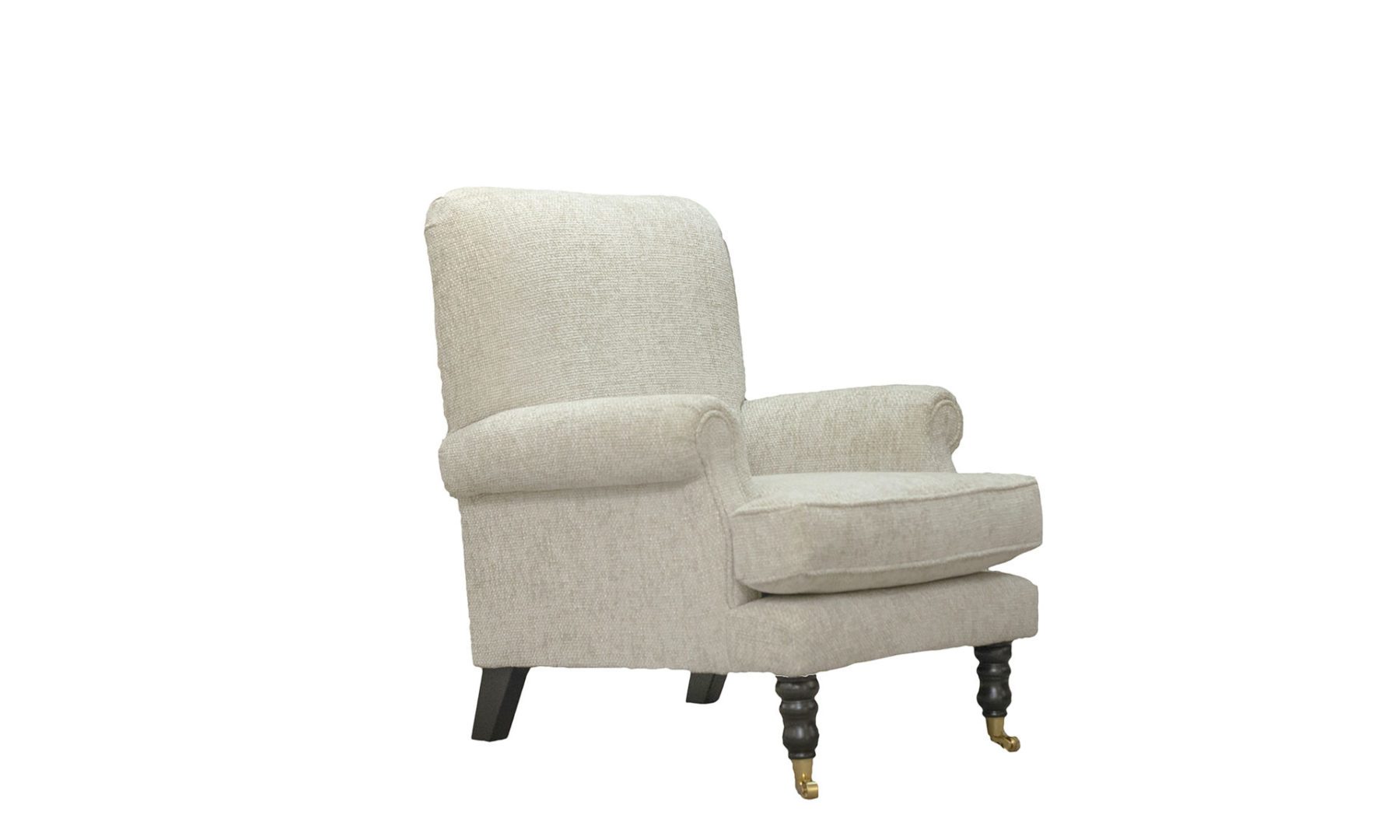 Cleary Chair in Schino Pumice, Gold Collection Fabric