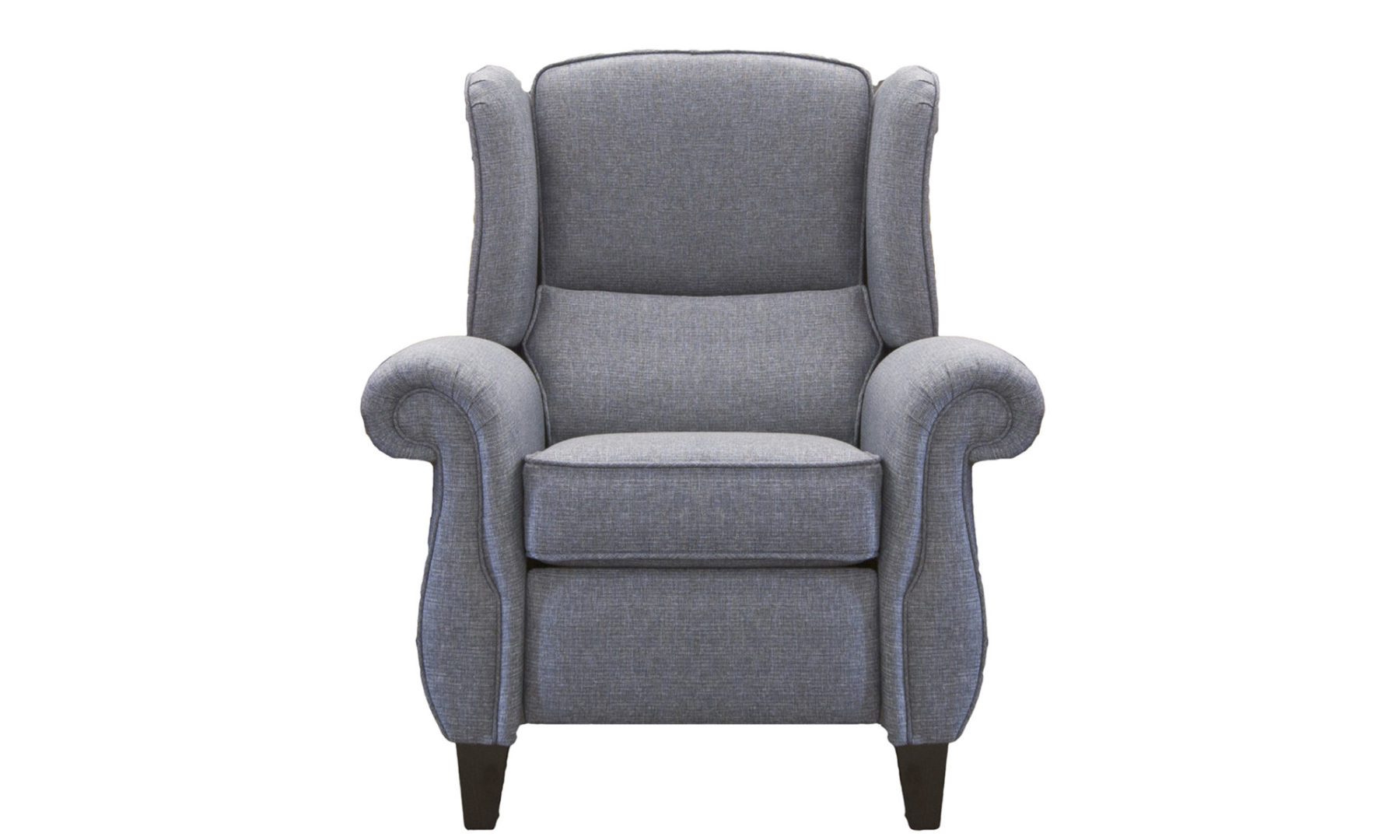 Greville Recliner Chair in Ado Marine, Bronze Collection Fabric