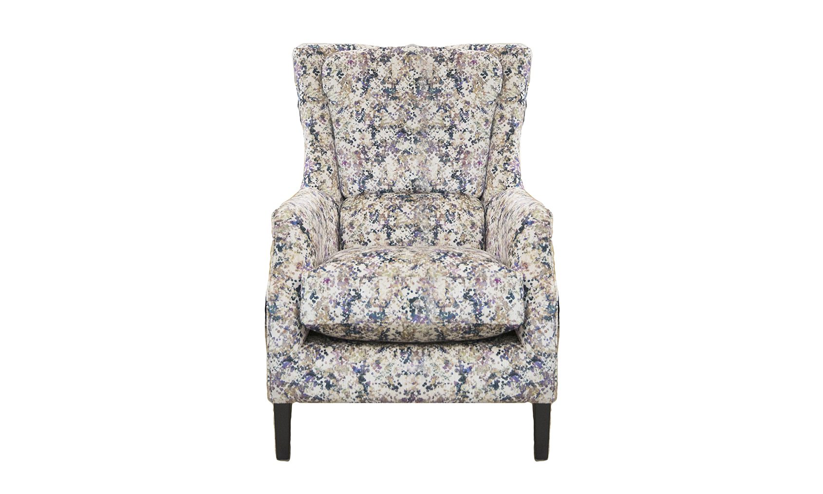 Harvard Chair in Monet Summer, Platinum Collection Fabric