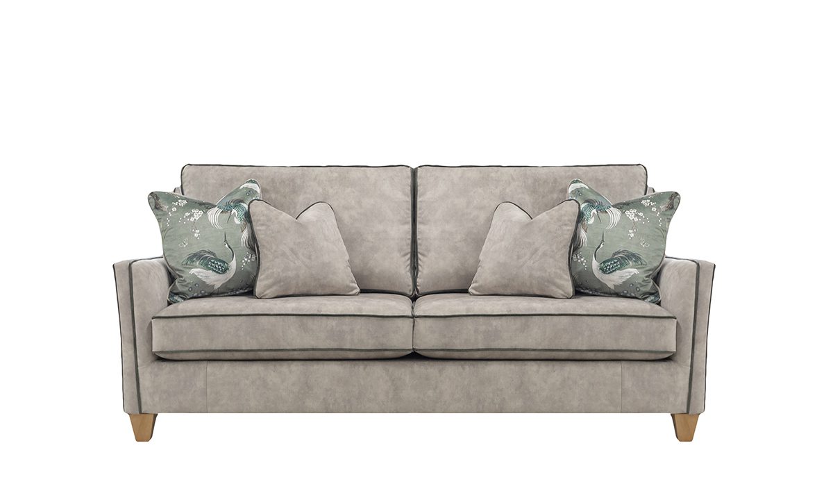 Iris 3 Seater Sofa in Lovely Marble- 405773
