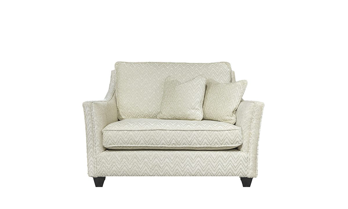 Iris Love Seat Sofa in Piper Cream