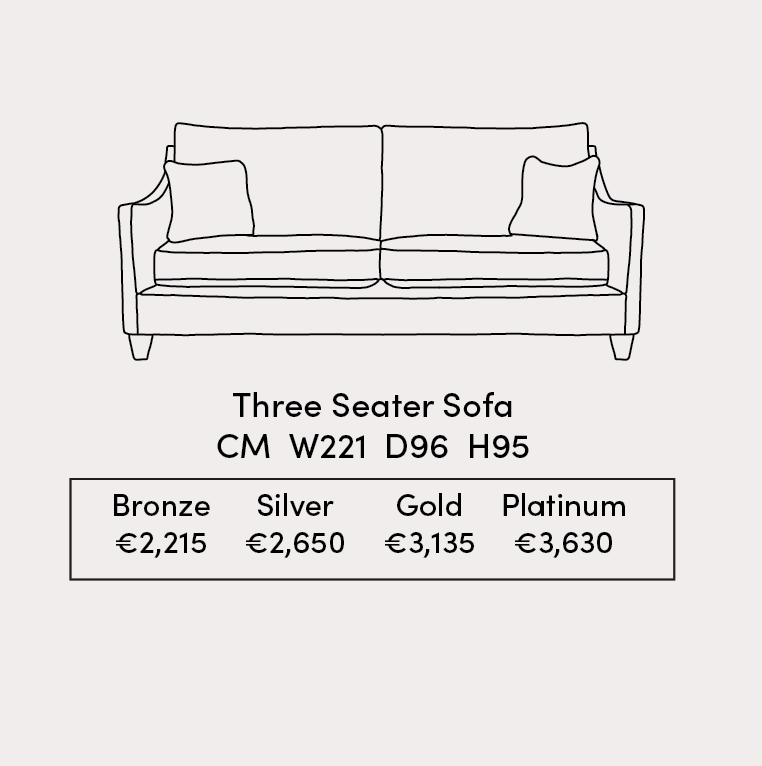 Iris 3 Seater Sofa