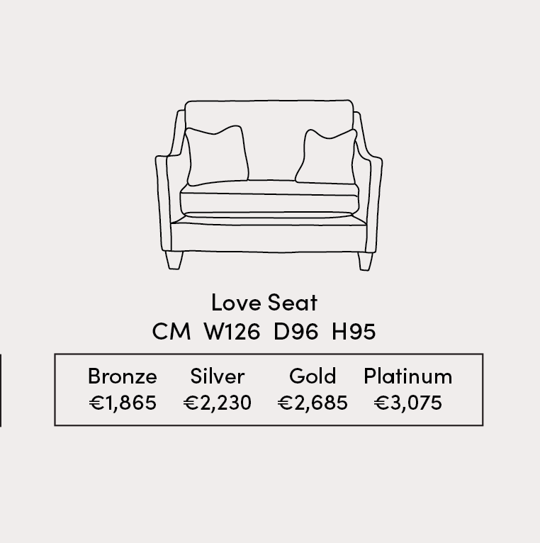 Iris Love Seat
