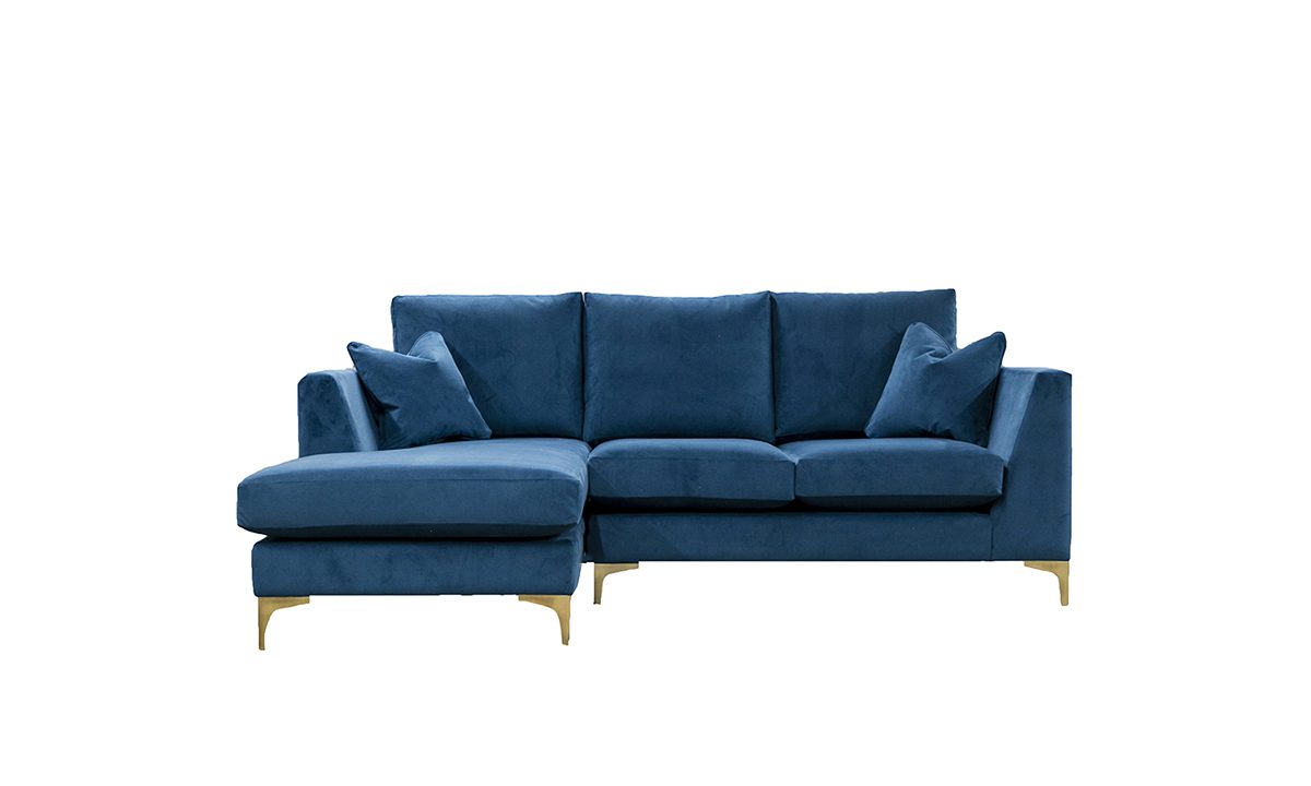 Baltimore 2 Seater Longer Sofa in Plush Teal - 518102