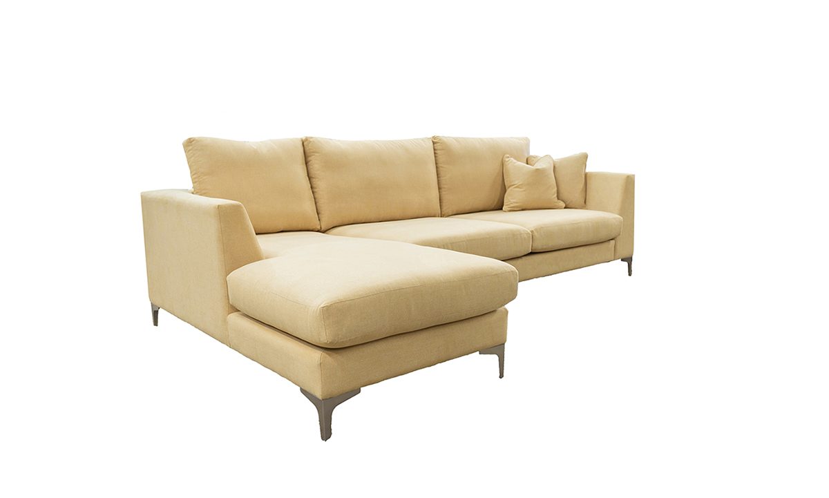 Baltimore 3 Seater Longer Sofa in Comfy Flaxin