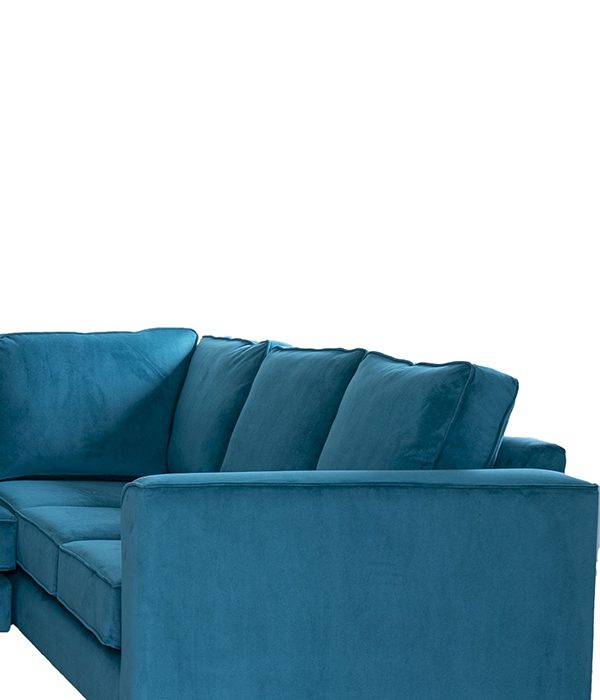 Logan Corner Sofa in Plush Mallard