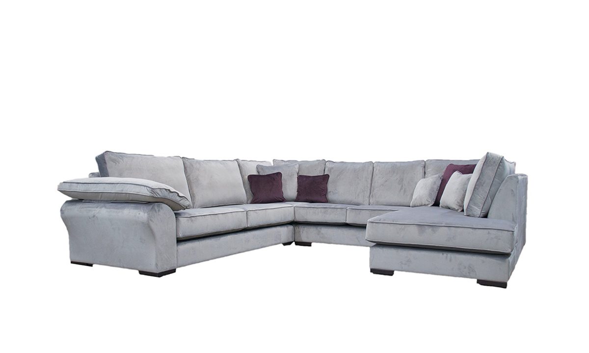 Atlas Chaise & Corner Sofa Fabric Now Discontinued 