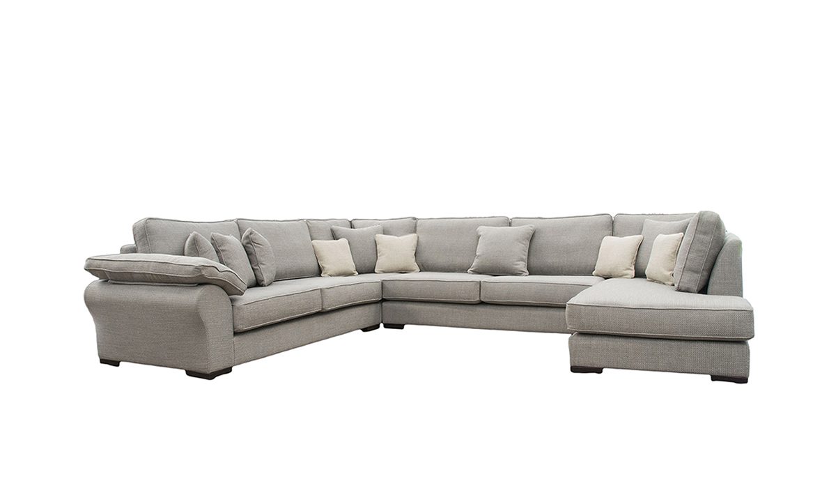 Atlas Chaise & Corner Sofa Fabric Now Discontinued 