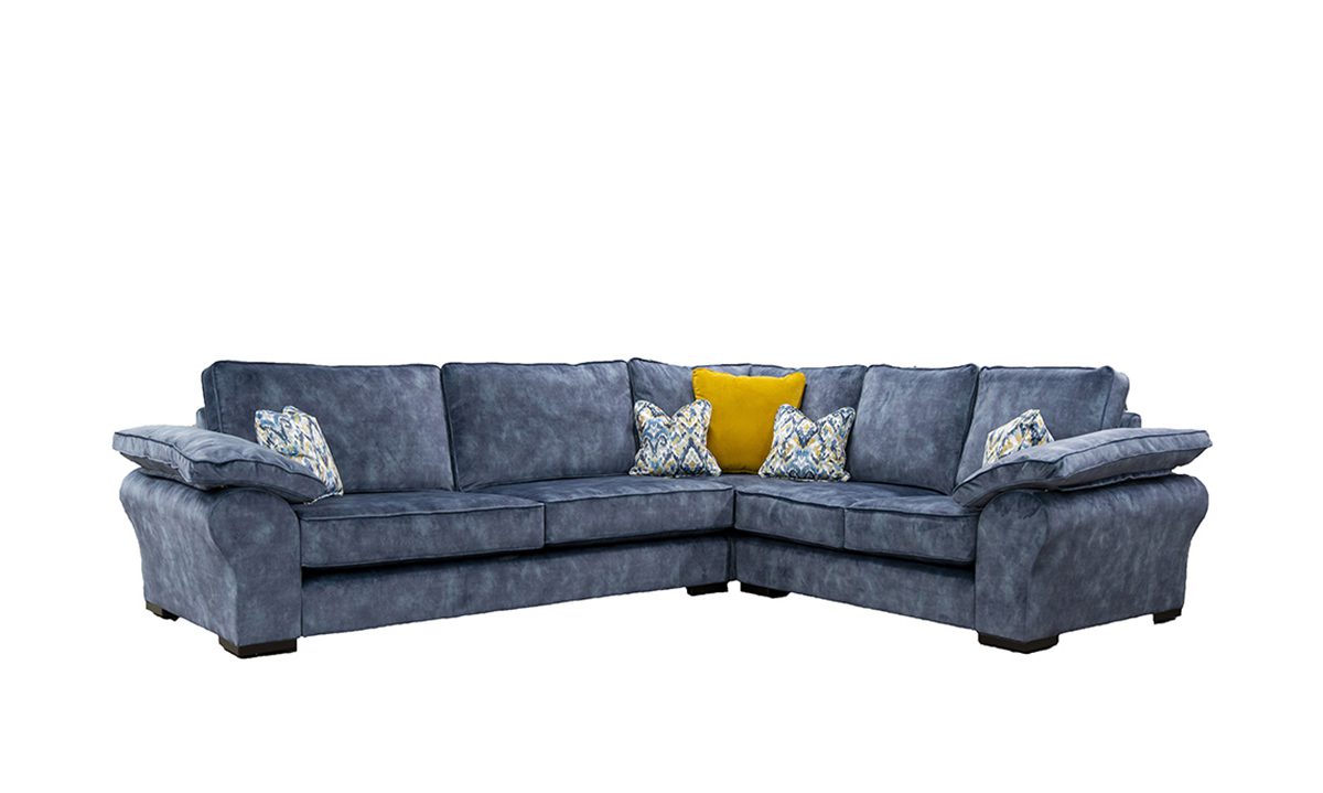 Atlas Corner Sofa in Lovely Atlantic