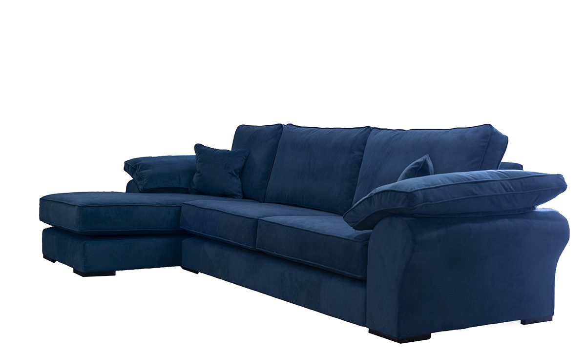 Atlas Lounger in Plush Indigo