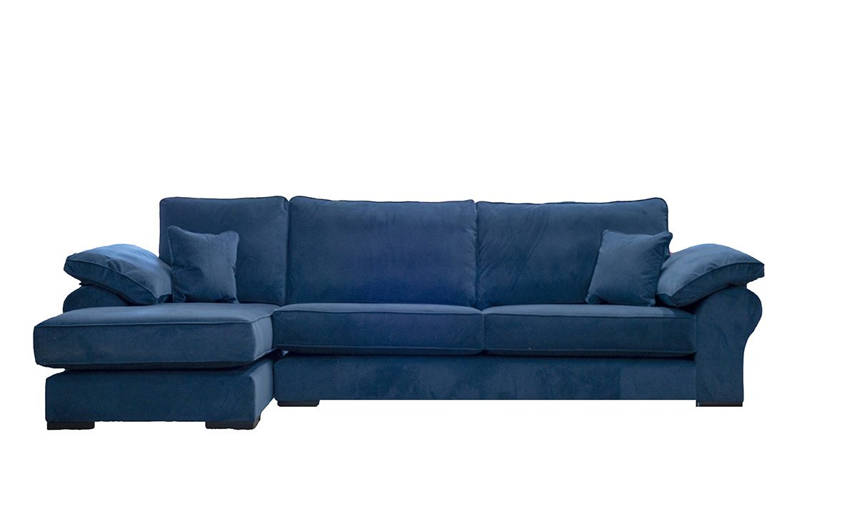 Atlas Lounger in Plush Indigo