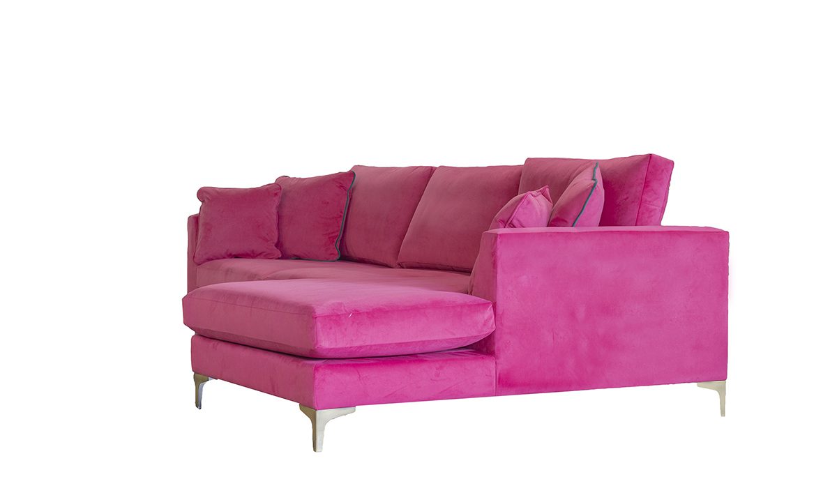 Baltimore 3 Seater Lounger in Plush Peony 