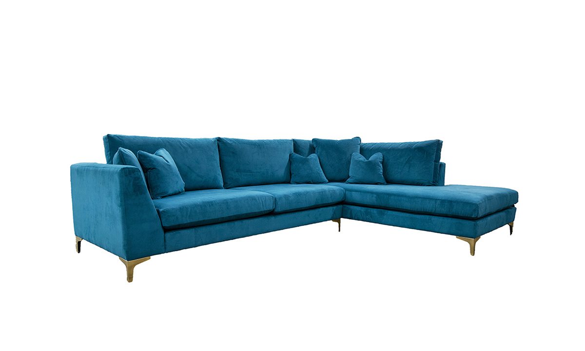 Baltimore Chaise Sofa in Plush Mallard