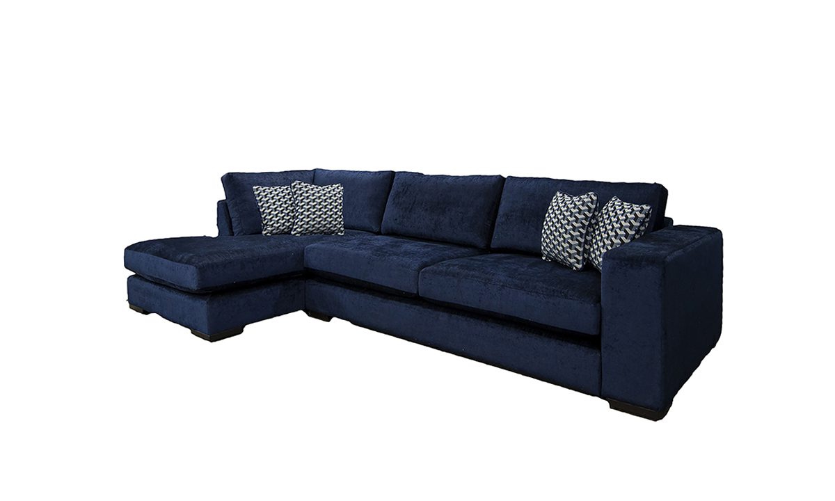 Colorado Chaise Sofa in Edinburgh Carbon