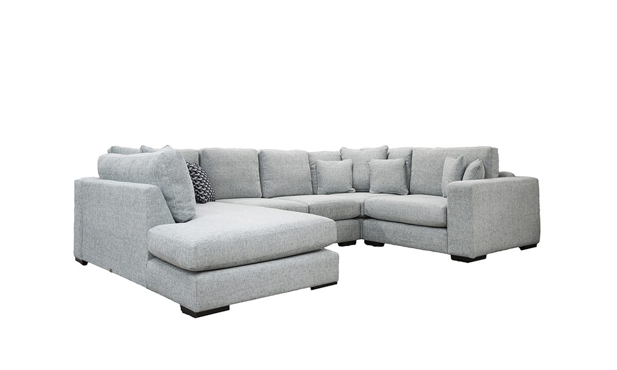  Colorado Corner Chaise Sofa in Bravo Duck Egg