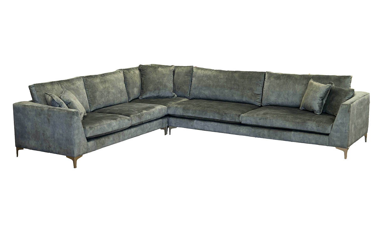 Baltimore Corner Sofa Lovely Jade