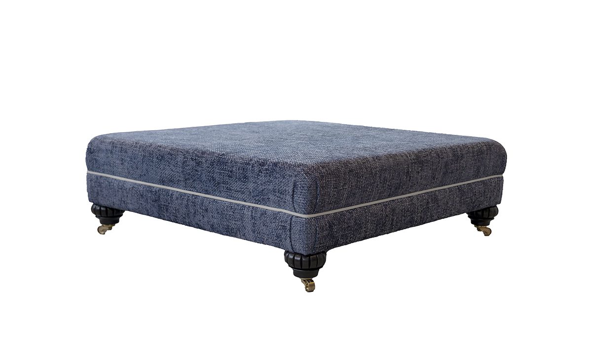 Ottogrand Footstool in Schino Denim