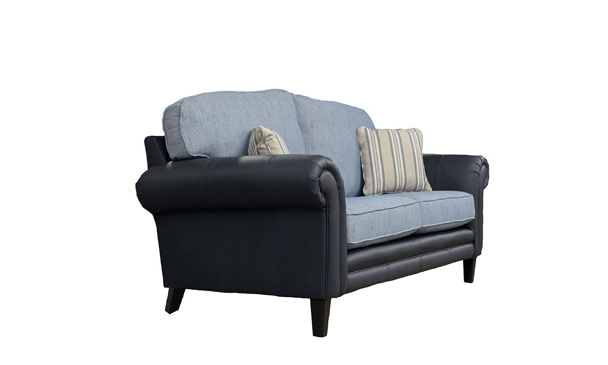 Eloise 3 Seater in Volkan Plain Nordic & Origin Lapis - 521114