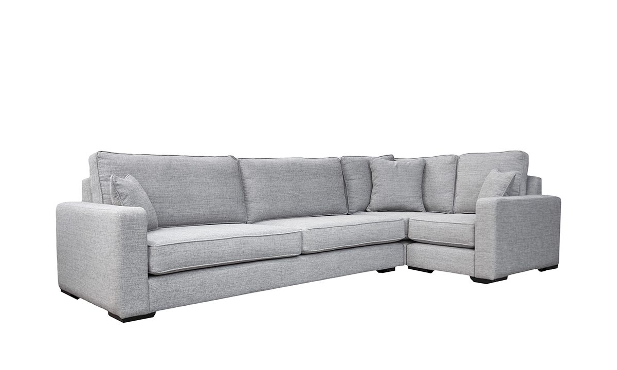 Daytona Corner Sofa in Bravo Silver