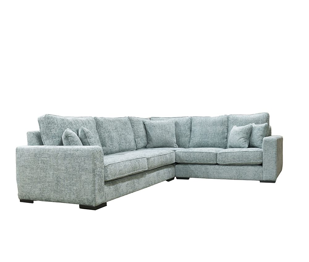 Daytona Corner Sofa in Schino Pool, Gold Collection Fabric - 521319