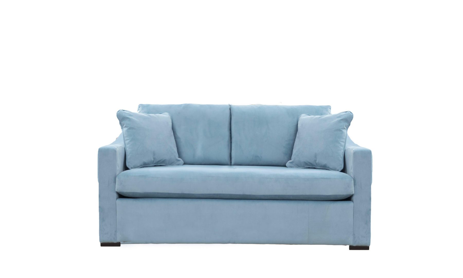 Hudson 3ft Sofa Bed Plush Airforce