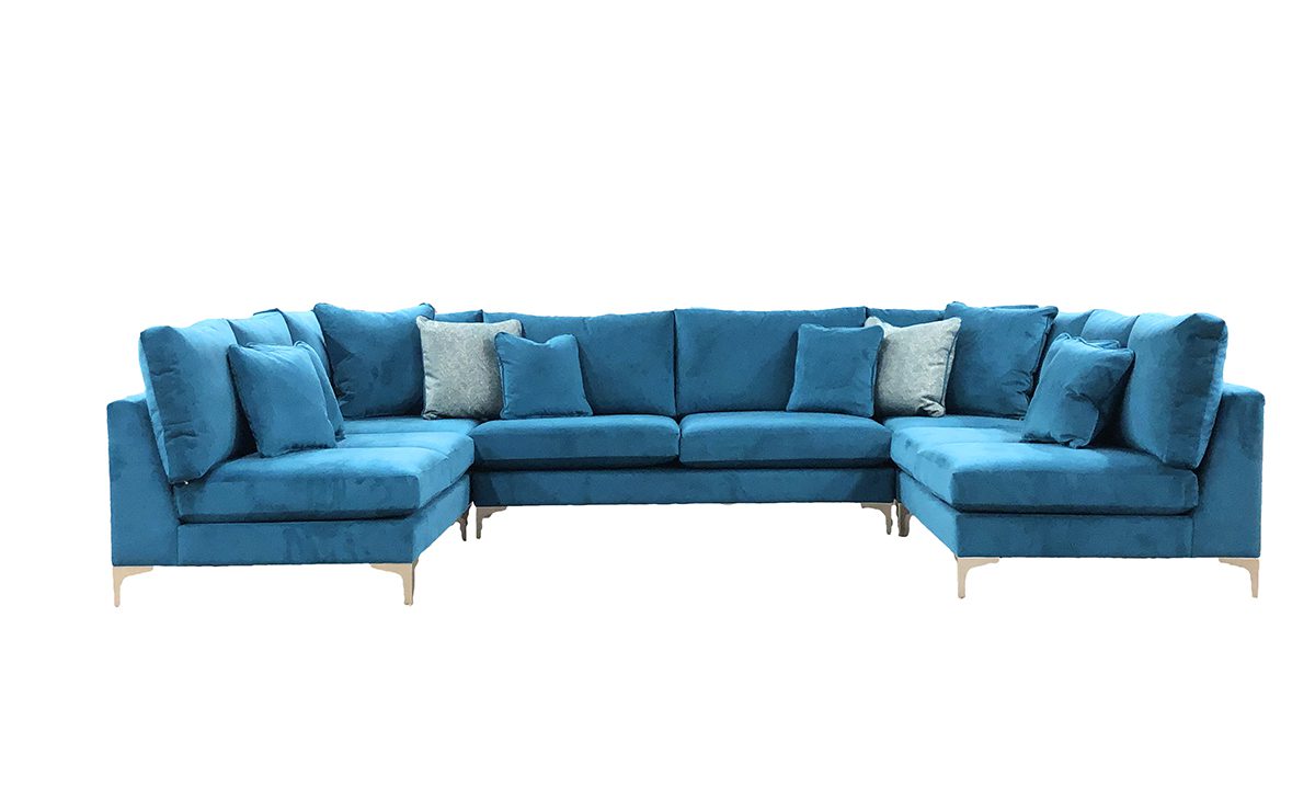 Baltimore Corner Sofa in Plush Mallard