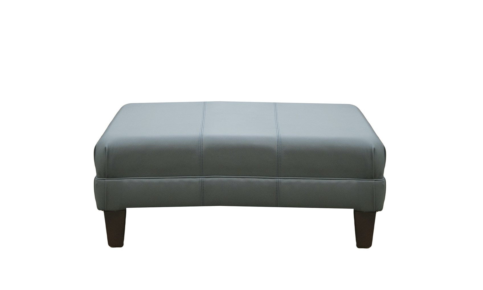 Leather Ottoman in Chelsea
