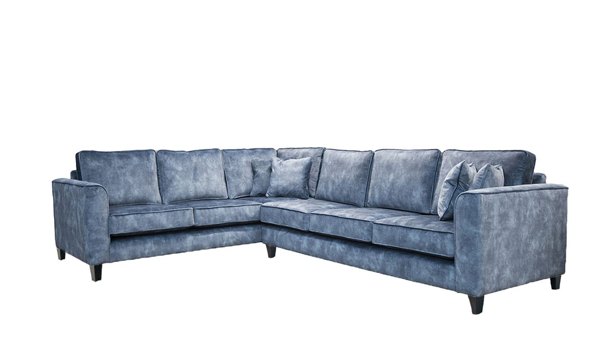 Logan Corner Sofa in Lovely Atlantic