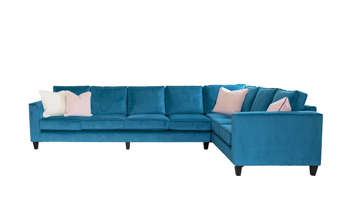 Logan Corner Sofa in Plush Mallard