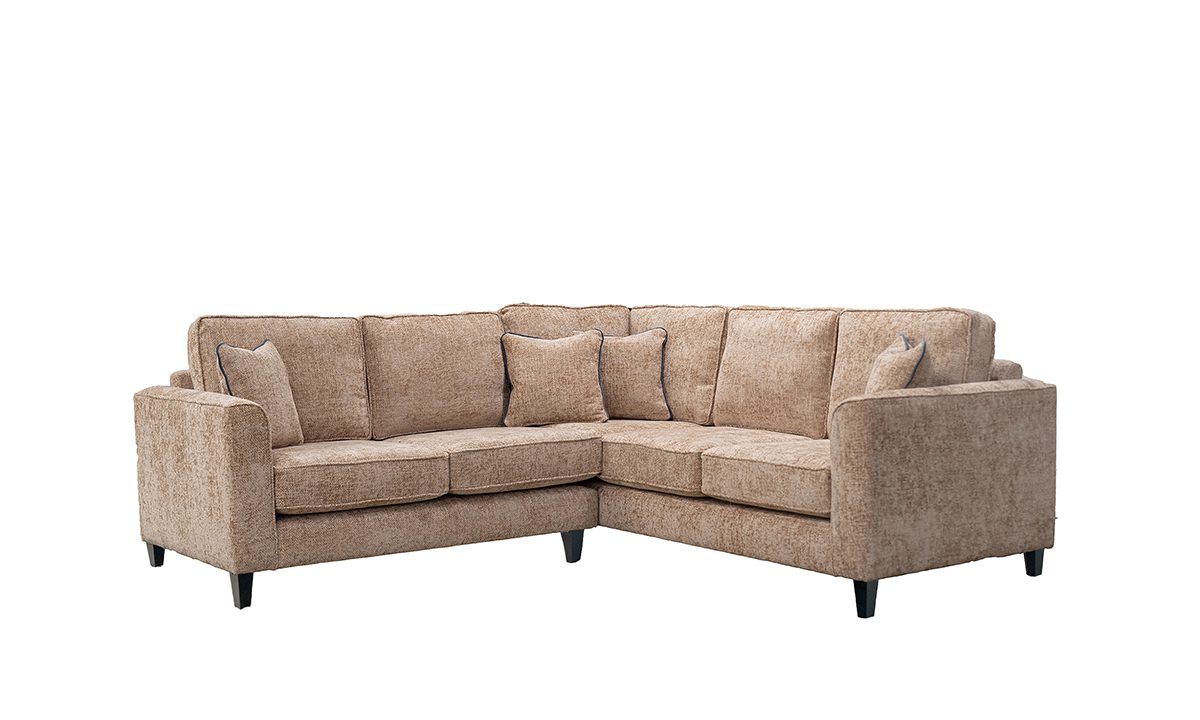 Logan Corner Sofa in Schino Blush - 520791